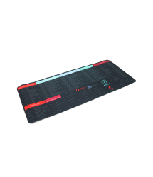 Килимок 300*700 тканинний Shortcut keys-1 з боковою прошивкою, товщина 2 мм, Black, Пакет