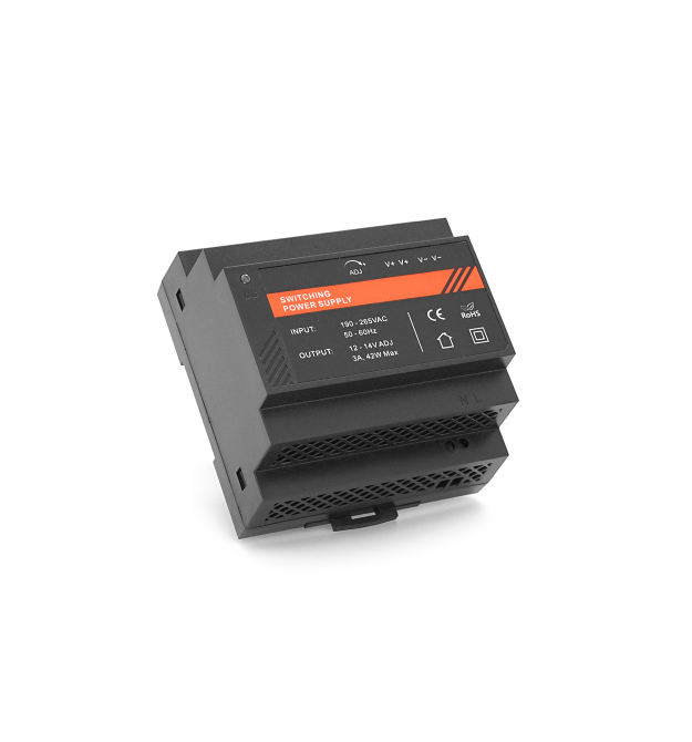 Блок живлення EuroPower EP-PS-12036DIN, 12V - 3A (36W) на DIN-рейку, пластик, 89x92x56 mm