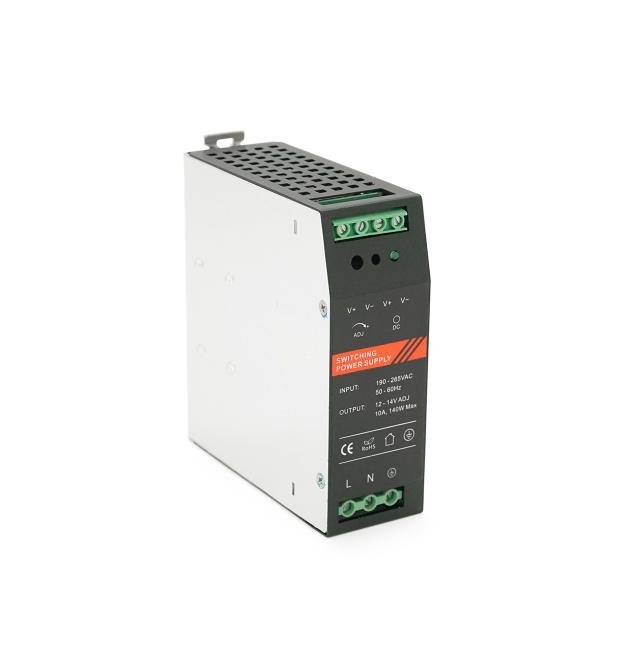 Блок живлення EuroPower EP-PS-12120DIN, 12V - 10A (120W) на DIN-рейку, метал, 43х124х113 мм