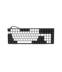 Механічна клавіатура USB XSTRIKE XS-1030, довжина кабелю 150см, RGB підсвічування, Eng - Укр - Рус, 395х150х45 мм, Black - White