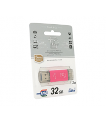 Флеш-накопичувач T&ampampG 009 Star F, USB 3.0+Type-C, 32GB, Metal, Blister
