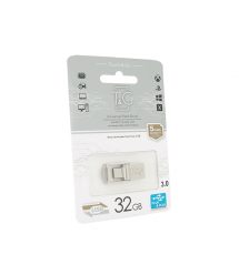 Флеш-накопичувач T&ampampG 104, USB 3.0+Type-C, 32GB, Metal, Blister