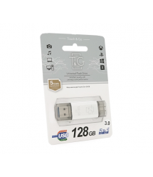Флеш-накопичувач T&ampampG 009 Star S, USB 3.0+Type-C, 128GB, Metal, Blister