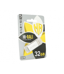 Флеш-накопичувач Hi-Rali Rocket, USB 2.0, 32GB, Metal, Blister