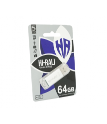 Флеш-накопичувач Hi-Rali Rocket, USB 2.0, 64GB, Metal, Blister