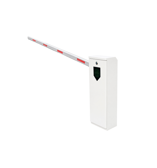 Шлагбаум BRAZZERS BR-115С, AC220, Двигун DC24 - 100W, довжина стріли 3,7-6м, вбудована радіо-дистанція 430,5MHz, 2 пульта, 480х6