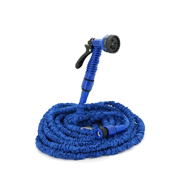 Шланг Садовий 10-30м - 100ft + розпилювач, насадка на кран, Blue - Green, Box