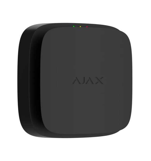 Бездротовий адресний пожежний сповіщувач димовий Ajax EN54 FireProtect (Smoke) Jeweller Black