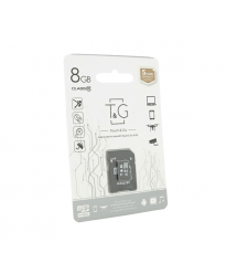 Карта пам&aposяті T&ampampG microSDHC Class 10 UHS-I, з адаптером, 8GB, Blister
