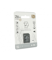 Карта пам&aposяті T&ampampG microSDHC Class 10 UHS-3, з адаптером, 256GB, Blister