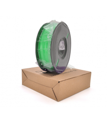 Пластик для 3D-принтера PETG Basic 1.75 мм. Котушка 200&amptimes65 мм. 1кг. Температура друку: 230-260C. Колір: зелений