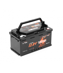 Аккумуляторная батарея LiFePO4 Li-TIME 12.8V 100Ач 1280Wh Bluetooth, 4000Cycles, BMS100A, &ample40m&ampOmega, IP65, до 6000 цикл