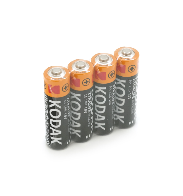 Батарейка лужна KODAK XTRALIFE LR06, АА, 4шт в shrink, ціна за shrink