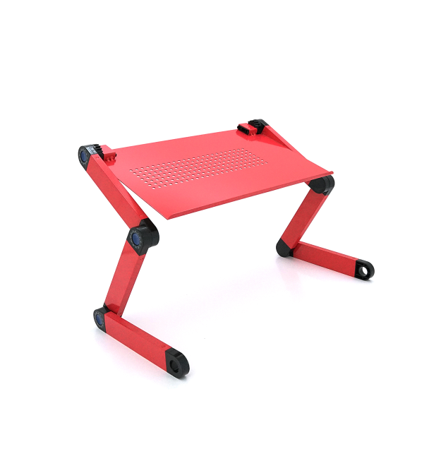 Стіл-підставка для ноутбука Aluminium Laptop Table (420*265), Red, Box