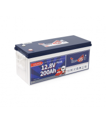 Акумуляторна батарея LiFePO4 Timeusb 12.8V 200Ah Plus, 2560Wh, BMS 200A, 532*207*216мм