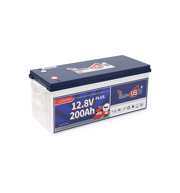 Акумуляторна батарея LiFePO4 Timeusb 12.8V 200Ah Plus, 2560Wh, BMS 200A, 532*207*216мм