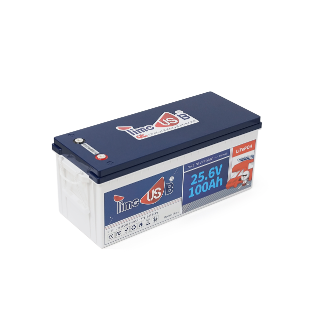 Акумуляторна батарея LiFePO4 Timeusb 25.6V 100Ah, 2560Wh, BMS 100A, 532*207*216мм