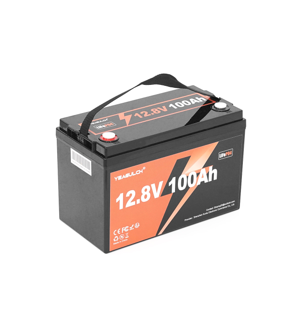 Акумуляторна батарея YEAGULCH LiFePO4 12,8V 100Ah 1280Wh, BMS-100A, ( 325 x 165 x 215) , M8, 10kg Q1