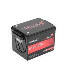Акумуляторна батарея Dumfume MINI MAX LiFePO4 12,8V 100Ah 1280Wh, in10A - out20A, ( 150 x 95 x 85) , 10kg Q1