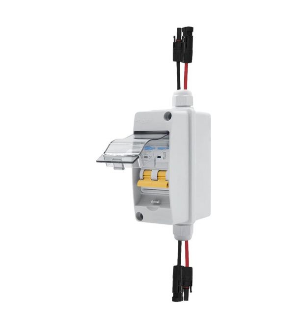 Захисний бокс з автоматичним вимикачем TOMZN TOPV2-1-1 600V 20A MC4 IP65