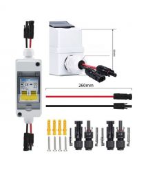 Захисний бокс з автоматичним вимикачем TOMZN TOPV2-1-1 600V 20A MC4 IP65