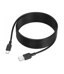 Кабель Borofone BX113, USB-Type-C, 3A, довжина 3м, Black, BOX
