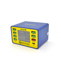 Зарядні станція з цифровою індикацією MECHANIC iCharge 8M , 6*USB-A, QC3.0-5В3.4А,9В2.3A,12В1.5А, PD3.1-5В3.4.А,9В2.3A,12В1.5А,