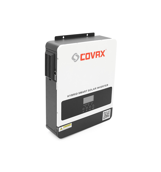 Гібридний інвертор COVAX CV-PS-3200-24V, 3200VA3000W, 24V, ток заряда 0-60A, 170-280V, MPPT (80А, 55-450 Vdc), 405*286*98mm. 4.5