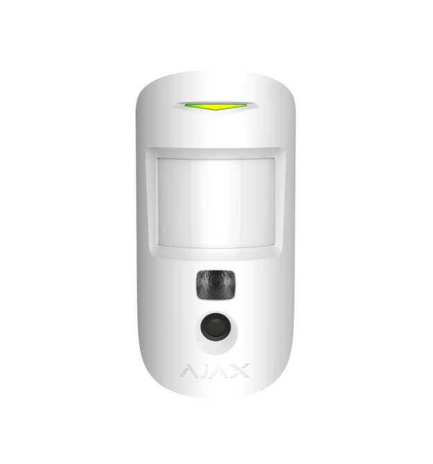 Бездротовий ІЧ датчик руху з камерою для фотоверифікації тривог HDR MotionCam white