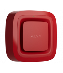Бездротовий звуковий адресний пожежний оповіщувач Ajax EN54 FireProtect (Sounder) Jeweller Red