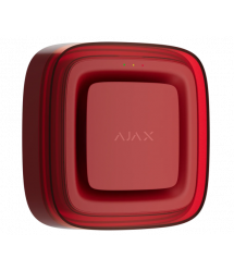 Бездротовий світловий адресний пожежний сповіщувач Ajax EN54 FireProtect (VAD) Jeweller Red