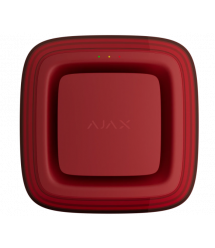 Бездротовий світлозвуковий адресний пожежний сповіщувач Ajax EN54 FireProtect (Sounder - VAD) Jeweller Red