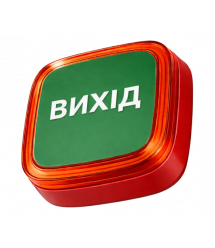 Бездротовий світловий адресний пожежний сповіщувач Ajax EN54 FireProtect (VAD) ВИХІД Red
