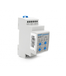 Реле контролю фаз CHINT NJYB3-13 AC220V, 3F4P, Захист U+(1,05~1,3)*Us - U-(0,7~0,95)*Us,Затримка 0,1~10с,Захист обриву - послідо