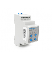 Реле контролю фаз CHINT NJYB3-5 AC380V, 3F3P, Захист U+(1,05~1,3)*Us - U-(0,7~0,95)*Us,Затримка 0,1~10с,Захист обриву - послідов