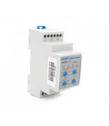 Реле контролю фаз CHINT NJYB3-8 AC380V, 3F3P, Захист U+(1,05~1,3)*Us - U-(0,7~0,95)*Us,Затримка 0,1~10с,Захист обриву - послідов