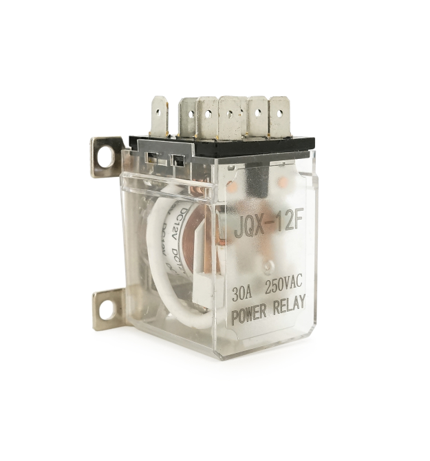Реле JQX-12F. power relay, DC12V 30A 250VAC 47*32*34mm