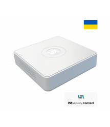 8-канальний IP відеореєстратор VIA SECURITY VIA-NVR08V1Q з підтримкою до 6МП (Value Q Series)