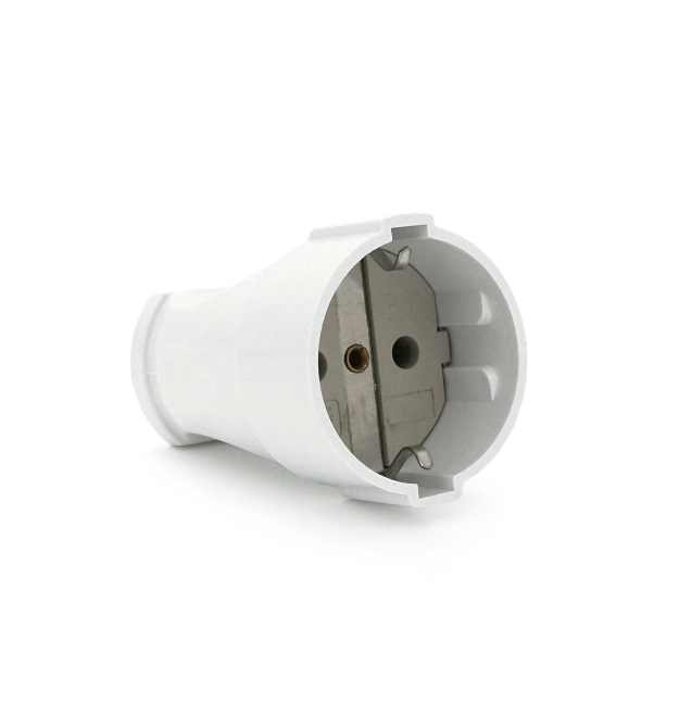 Штепсельний роз&aposєм з заземленням 16A 250V A102, White, Q15