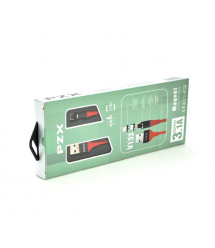 Кабель магнітний PZX V133, Lighting, Output, 3.1A, Red, довжина 1м, BOX