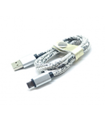 Кабель ALIGATOR USB для Iphone 5 - 5s - 5C - Ipad 4 1M, White, Blister