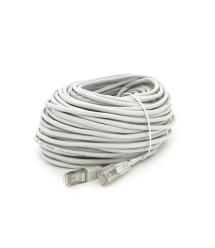 Патч-корд литий MERLION, FTP, RJ45, Cat.5e, 30m, сірий, CU, Q200