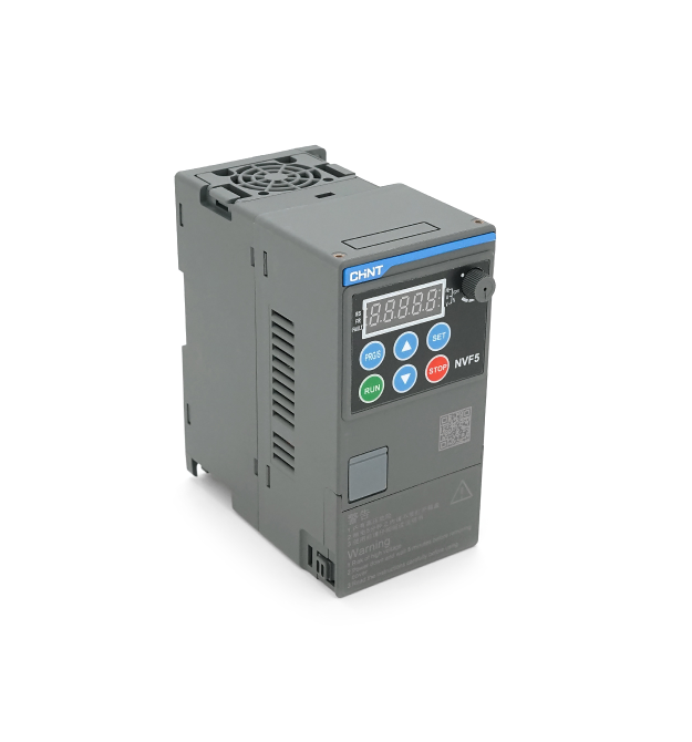 Перетворювач частоти CHINT NVF5-0.75 - TS4-B, 0,75 кВт, 380В, 400Гц-max, векторний,3 фази