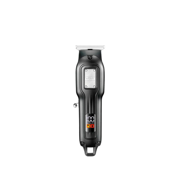 Тример VGR V-918, 3 насадки, LED display, акумулятор 600mAh, Black, Box