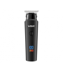 Тример VGR V-937, 3 насадки, LED display, акумулятор 2000mAh, Black, Box