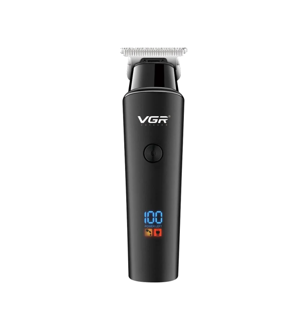 Тример VGR V-937, 3 насадки, LED display, акумулятор 2000mAh, Black, Box