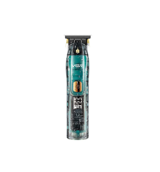 Тример VGR V-961, 4 насадки, LED display, 6000 RPM, акумулятор 1200mAh, Black, Box