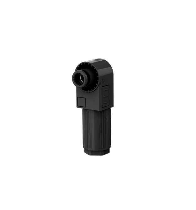 Силовий роз&aposєм для АКБ SRDB-70 (тато), кутовий, 70А, 1500V, IP67, Black