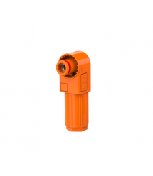 Силовий роз&aposєм для АКБ SRDB-70, (тато), кутовий, 70А, 1500V, IP67, Orange