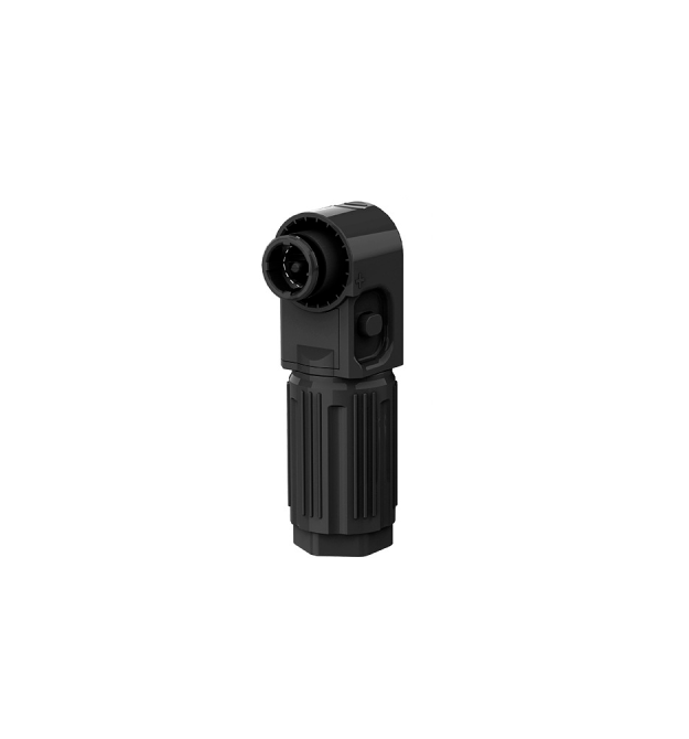 Силовий роз&aposєм для АКБ SRDB-300 (тато), кутовий, 300А, 1500V, IP67, Black
